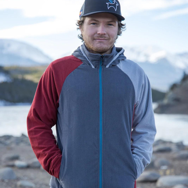 Men's Full Zip Fleece Jacket by SkyGOAT