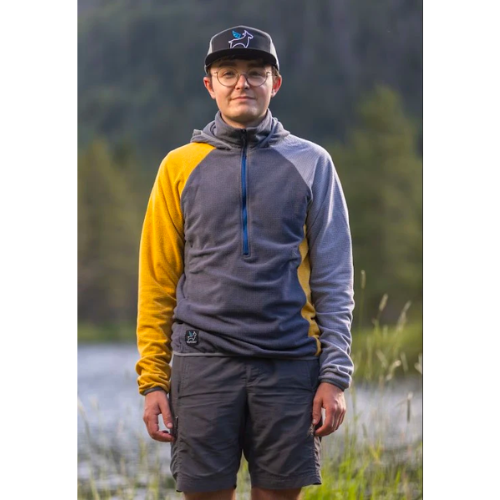 Men's Half Zip Fleece Pullover by SkyGOAT