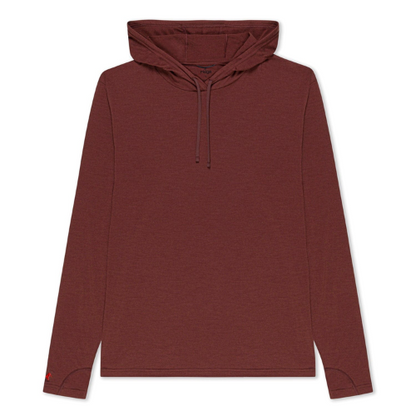 Men's Solstice Lightweight Wool Hoodie by Ridge Merino
