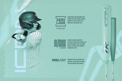 2026 Rawlings Icon -3 BBCOR Baseball Bat - RBB6I3