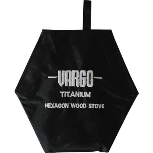 Titanium Hexagon Wood Stove by Vargo Outdoors