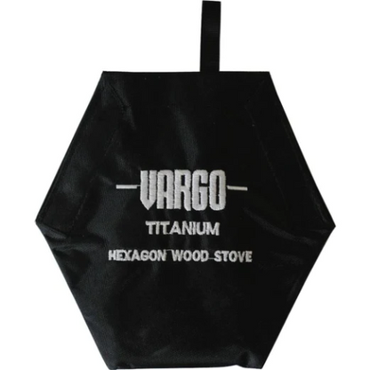 Titanium Hexagon Wood Stove by Vargo Outdoors