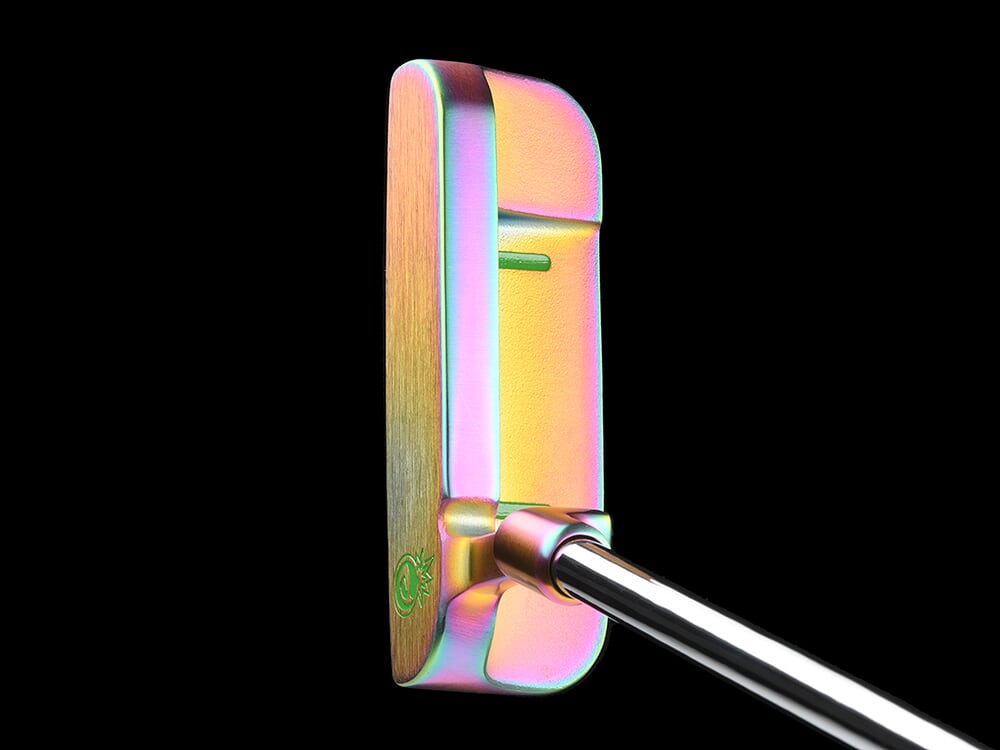 BombTech Golf 3.0 Volcano Torched Blade Putter