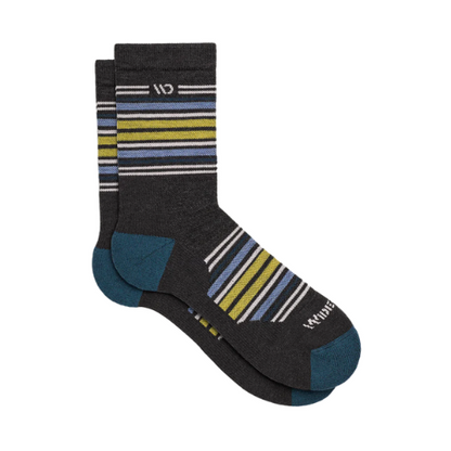 Men's Multi Stripe Cushioned Micro Crew Socks by WIDE OPEN® Socks