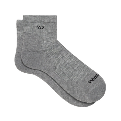 Men's Solid Cushioned Quarter Crew Socks by WIDE OPEN® Socks