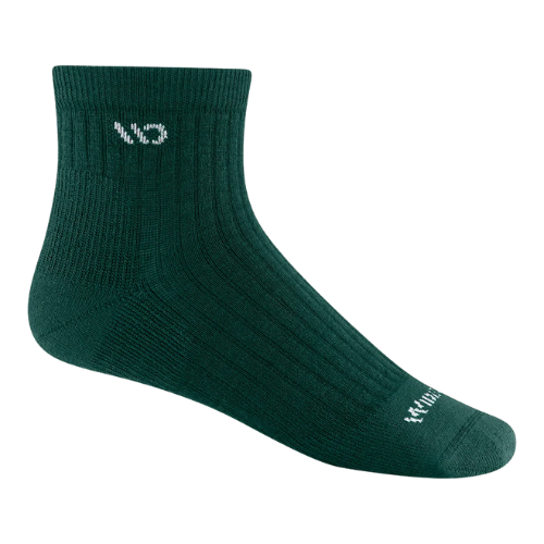 Men's Solid Cushioned Quarter Crew Socks by WIDE OPEN® Socks