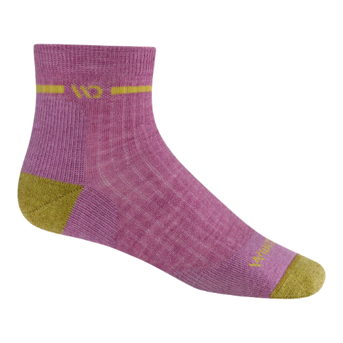 Women's Stripe Cushioned Quarter Crew Socks by WIDE OPEN® Socks
