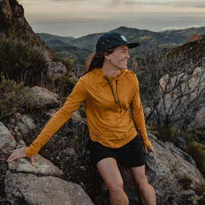 Women's Solstice Lightweight Wool Hoodie by Ridge Merino