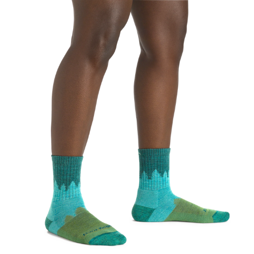 Women's Treeline Micro Crew Midweight Hiking Sock by Darn Tough