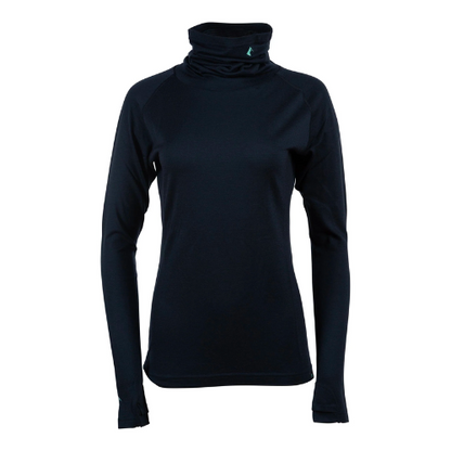 Women's Aspect High Neck Top by Ridge Merino
