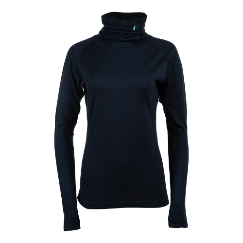 Women's Aspect High Neck Top by Ridge Merino