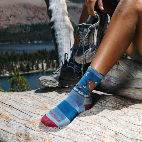 Women's Critter Club Micro Crew Lightweight Hiking Sock by Darn Tough