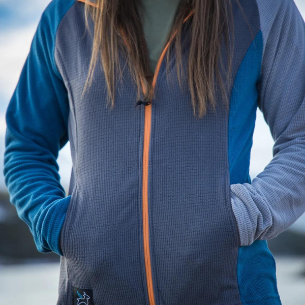 Women's Full Zip Fleece Jacket by SkyGOAT
