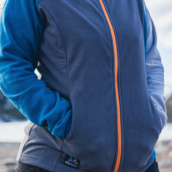 Women's Full Zip Fleece Jacket by SkyGOAT