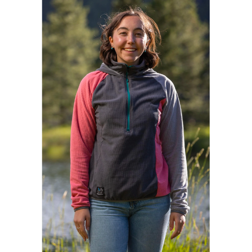 Women's Half Zip Fleece Pullover by SkyGOAT