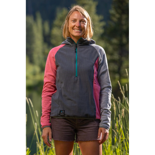Women's Half Zip Fleece Pullover by SkyGOAT