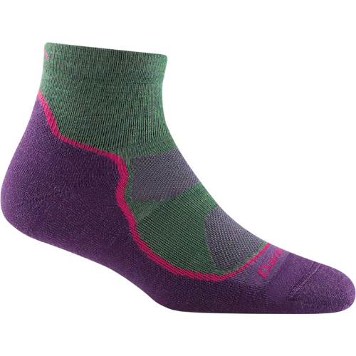 Women's Light Hiker Quarter Lightweight Hiking Sock by Darn Tough