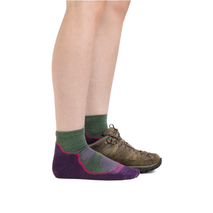 Women's Light Hiker Quarter Lightweight Hiking Sock by Darn Tough