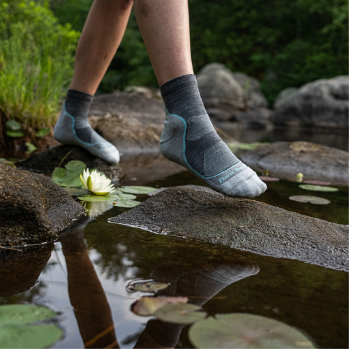 Women's Light Hiker Quarter Lightweight Hiking Sock by Darn Tough