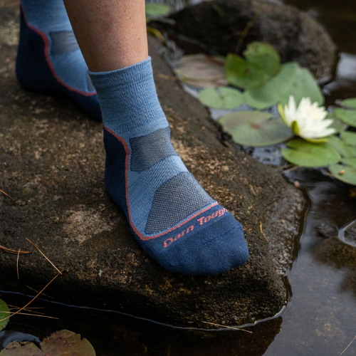 Women's Light Hiker Quarter Lightweight Hiking Sock by Darn Tough