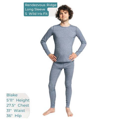 Women's Rendezvous Ridge Long Sleeve by Alpine Fit