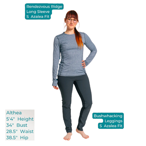 Women's Rendezvous Ridge Long Sleeve by Alpine Fit