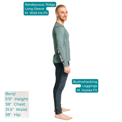 Women's Rendezvous Ridge Long Sleeve by Alpine Fit