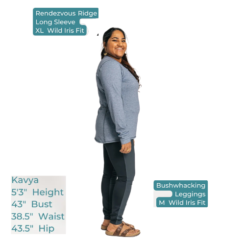 Women's Rendezvous Ridge Long Sleeve by Alpine Fit