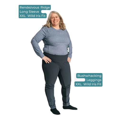 Women's Rendezvous Ridge Long Sleeve by Alpine Fit