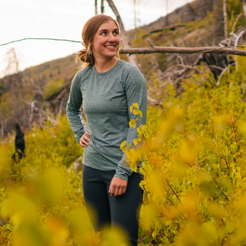 Women's Rendezvous Ridge Long Sleeve by Alpine Fit