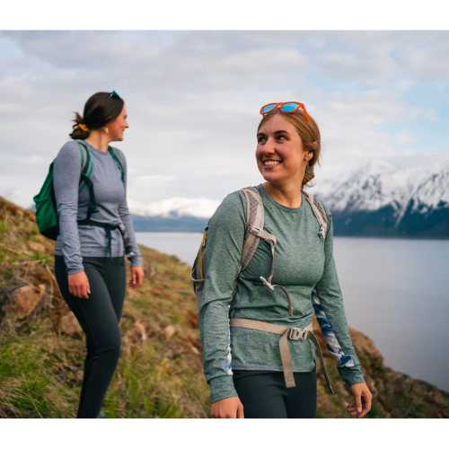 Women's Rendezvous Ridge Long Sleeve by Alpine Fit