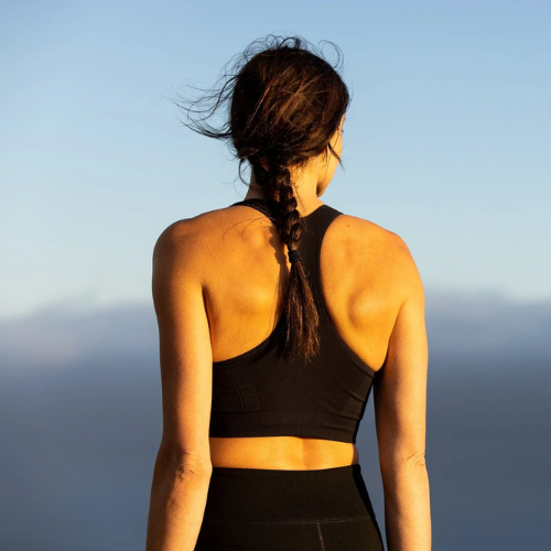Women's Send-it Seamless Sports Bra by Ridge Merino