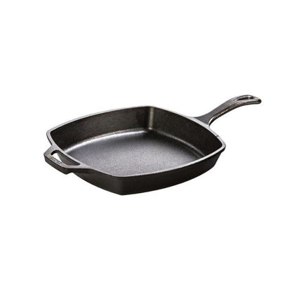 Lodge Cast Iron 10.5 Inch Square Cast Iron Skillet