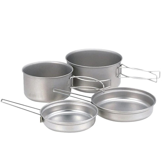 Snow Peak Multi Compact Cookset Titanium