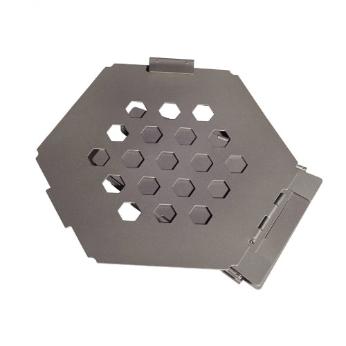 Titanium Hexagon Wood Stove by Vargo Outdoors