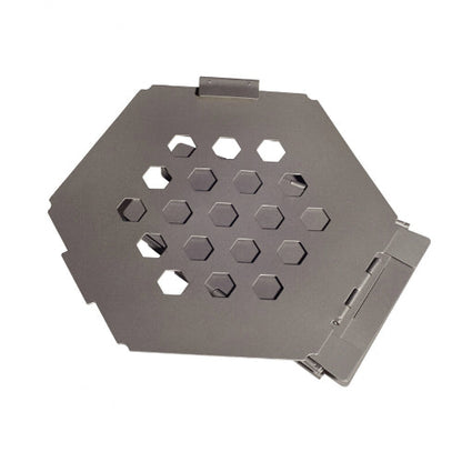 Titanium Hexagon Wood Stove by Vargo Outdoors