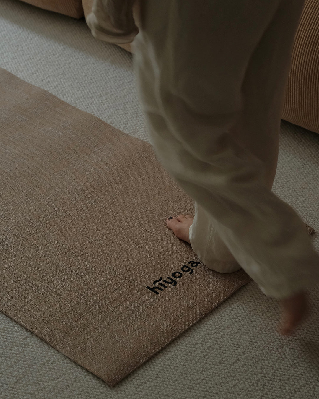 hiyoga Linen Yoga Mat