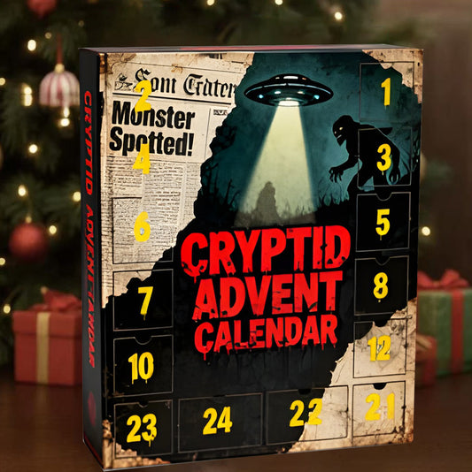 【🔥Big Sale🔥】🦍🛸2025 Cryptid Advent Calendar - Unbox the Unknown This Christmas 🎁👽