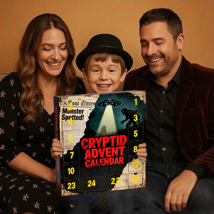 【🔥Big Sale🔥】🦍🛸2025 Cryptid Advent Calendar - Unbox the Unknown This Christmas 🎁👽