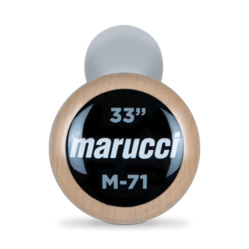 Marucci M71 Pro Model Tar Maple Wood Baseball Bat - MVE4M71-TAR