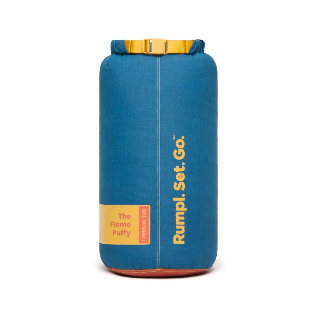 Flame Puffy Blanket - Deep Ember