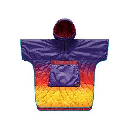 Original Puffy Poncho - Pyro Fade