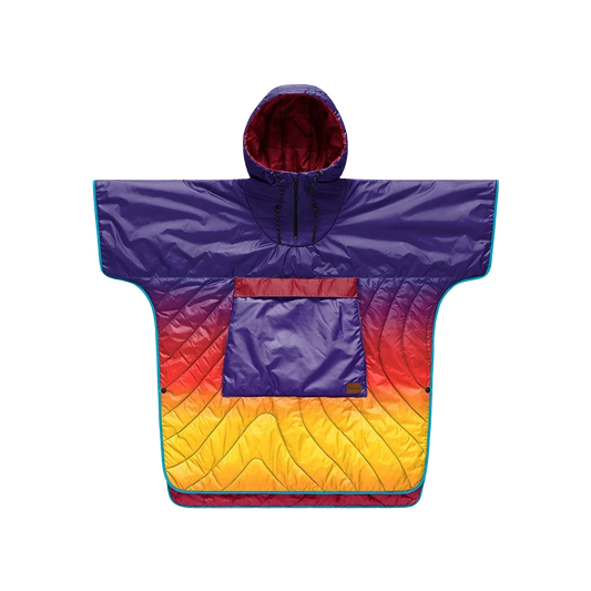 Original Puffy Poncho - Pyro Fade