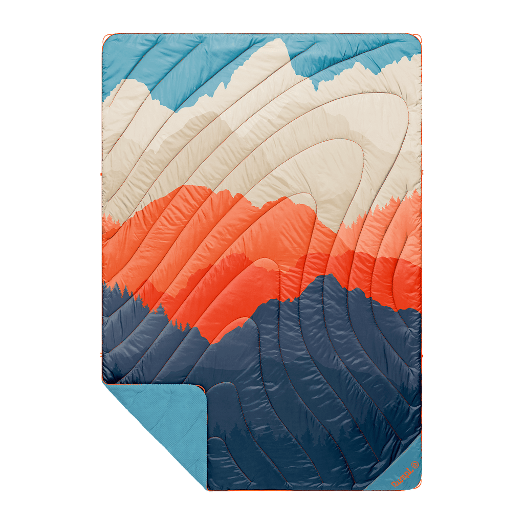 Fleece Puffy Blanket - Teton Glow