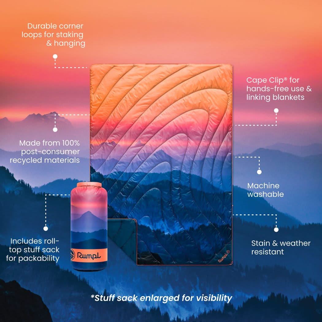 Original Puffy Blanket - Alpenglow