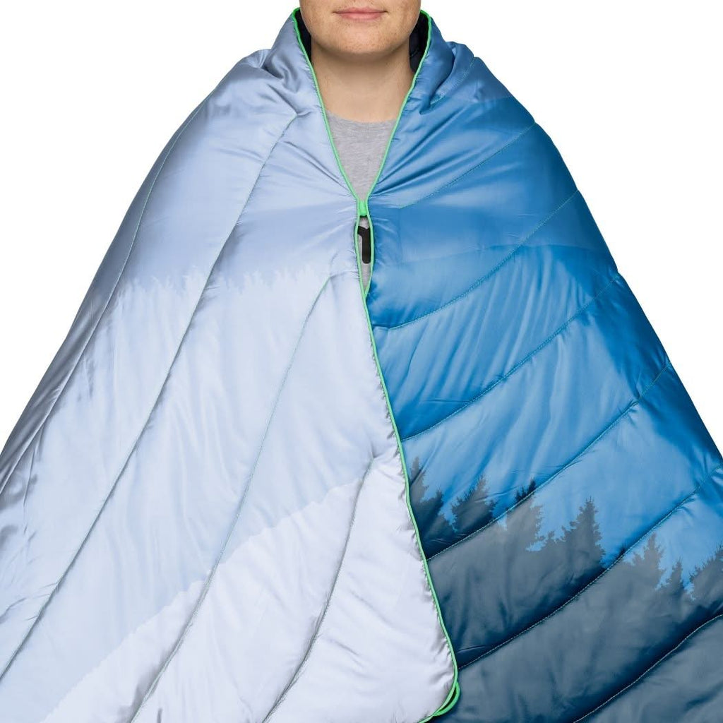 Original Puffy Blanket - Blue Ridge Fade