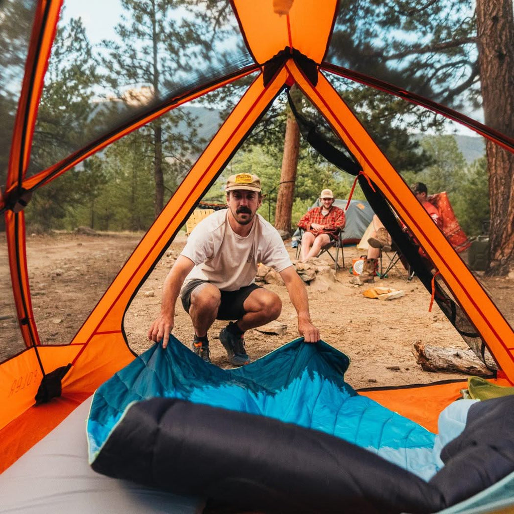 Original Puffy Blanket - Blue Ridge Fade