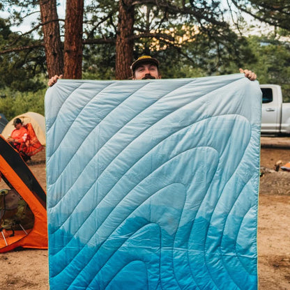 Original Puffy Blanket - Blue Ridge Fade