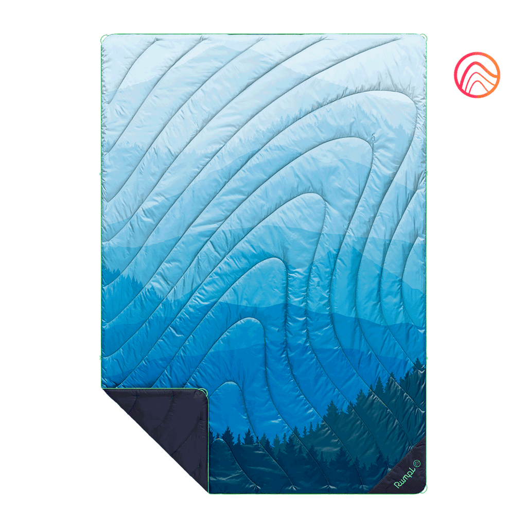 Original Puffy Blanket - Blue Ridge Fade