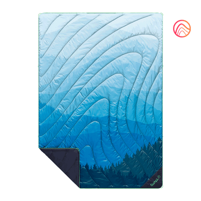 Original Puffy Blanket - Blue Ridge Fade
